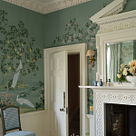 Обои ручная роспись Harpsden blue варинант исполнения - 2 | Loft Concept в Грозном