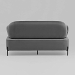 Диван в велюровой обивке серого цвета COLOR BLOCK варинант исполнения - 2 | Loft Concept в Грозном