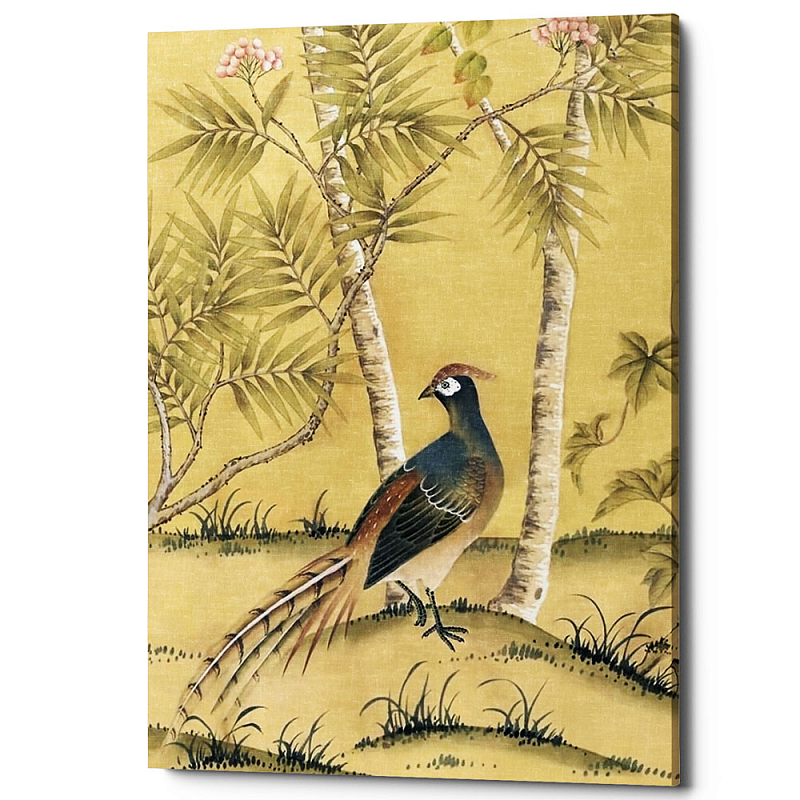 Постер Beige Chinoiserie Бежевый Постер Beige Chinoiserie Бежевый в Грозном | Loft Concept