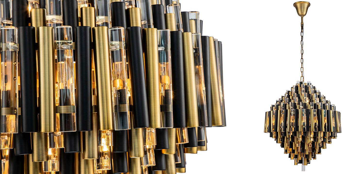 Люстра Black Brass Symphony Chandelier Люстра Black Brass Symphony Chandelier - Loft-Concept в Грозном