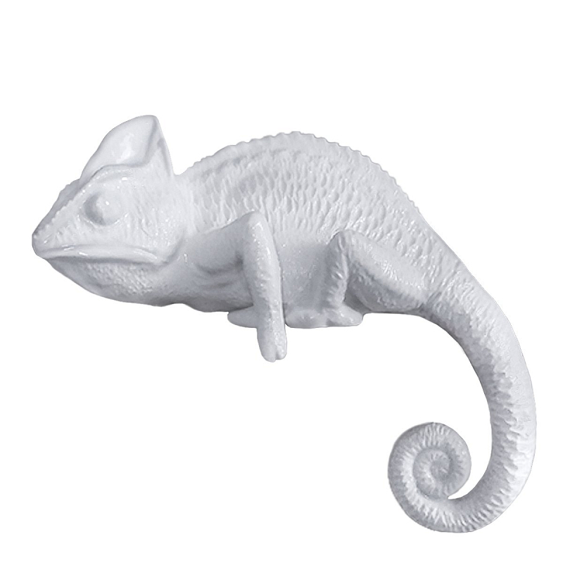 Статуэтка White Chameleon Белый Статуэтка White Chameleon Белый в Грозном | Loft Concept