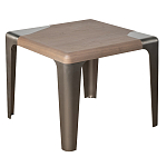 Столик журнальный Streamlining квадратный варинант исполнения - 2 | Loft Concept в Грозном