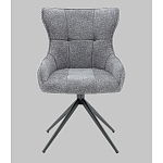 Стул Carlene вращающийся серый варинант исполнения - 4 | Loft Concept в Грозном