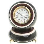 Часы настольные в виде шара из натурального камня Ball Stone Clock варинант исполнения - 7 | Loft Concept в Грозном