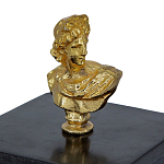 Мраморная шкатулка с бюстом из металла KELLY WEARSTLER варинант исполнения - 6 | Loft Concept в Грозном