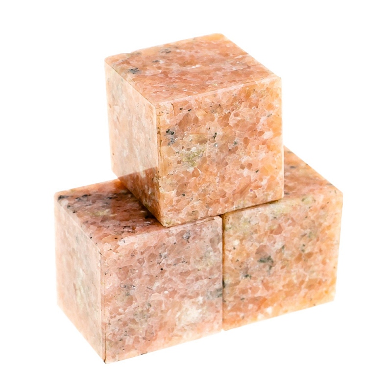 Камни для охлаждения виски из розового мрамора Natural Stone Cube Розовый Камни для охлаждения виски из розового мрамора Natural Stone Cube Розовый в Грозном | Loft Concept