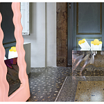 Настольная дизайнерская лампа Poltronova Passiflora Yellow Table Lamp варинант исполнения - 9 | Loft Concept в Грозном