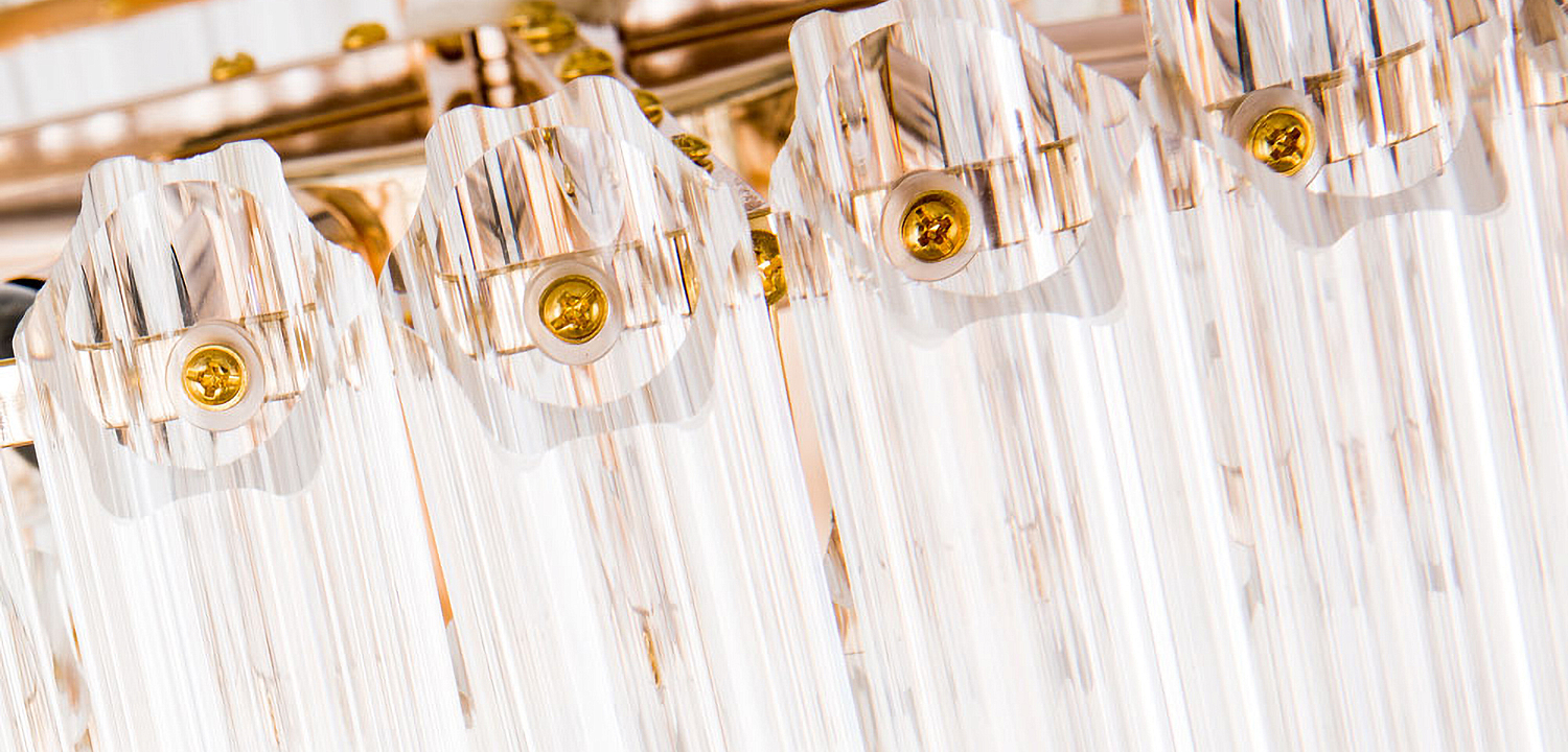 Люстра Hexagon Tube Light Crystal Chandelier Люстра Hexagon Tube Light Crystal Chandelier - Loft-Concept в Грозном