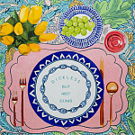 Картина Table Talk Dickless but Not Dumb  варинант исполнения - 1 | Loft Concept в Грозном