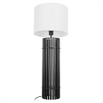 Настольная лампа с металлиеским черным трубчатым основанием Fulgurite варинант исполнения - 3 | Loft Concept в Грозном