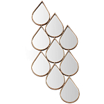 Настенное зеркало в виде капель Drops Mirror варинант исполнения - 1 | Loft Concept в Грозном