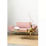 Кофейный столик овальный золотой Modern Mirror Gold Table варинант исполнения - 5 | Loft Concept в Грозном