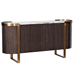 Комод  округлой формы с дверцами Chest of Precious Breed варинант исполнения - 2 | Loft Concept в Грозном