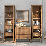 Комод из массива дуба с 3-мя ящиками Tasteful Furniture варинант исполнения - 2 | Loft Concept в Грозном