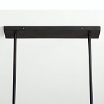 Люстра линейная прямоугольная с подвесками из натурального перламутра Nacre варинант исполнения - 4 | Loft Concept в Грозном