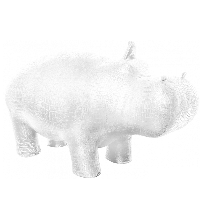 Пуф Бегемот Poof Hippo white Белый Пуф Бегемот Poof Hippo white Белый в Грозном | Loft Concept