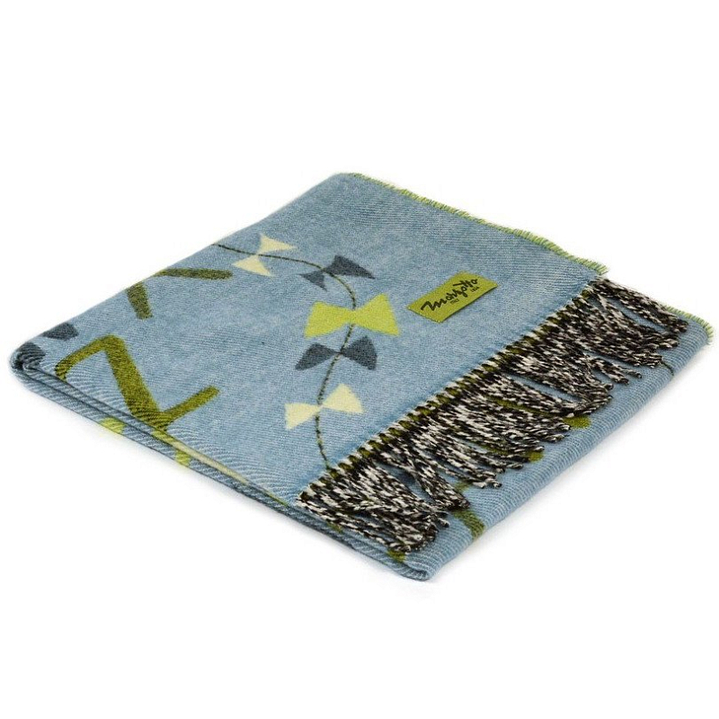 Плед ALP 2 Marzotto Серо-голубой в Грозном | Loft Concept 