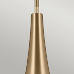 Подвесной светильник каплевидной формы с комбинированным плафоном из стали и белого матового стекла Kichler варинант исполнения - 12 | Loft Concept в Грозном