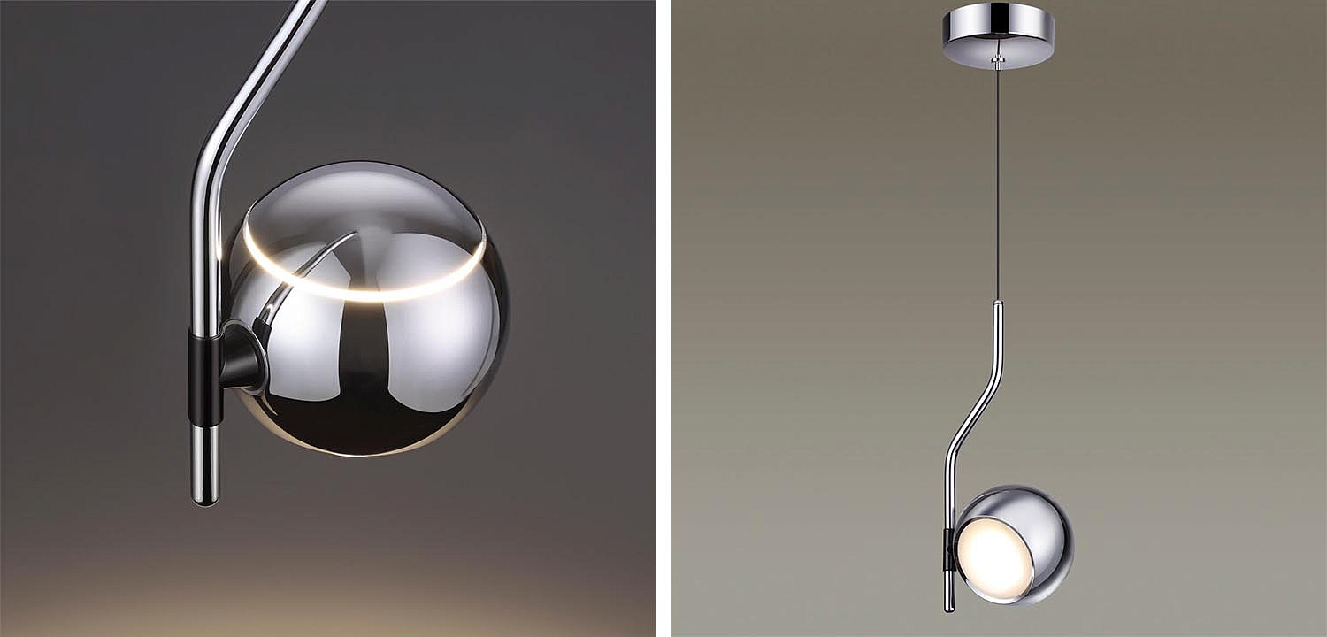 Подвесной светильник Auge Horst Chrome Подвесной светильник Auge Horst Chrome - Loft-Concept в Грозном