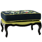 Банкетка из натурального бука с изображением птиц и цветов Blooming Birds варинант исполнения - 1 | Loft Concept в Грозном