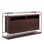 Дизайнерский комод в металлическом каркасе Valerian варинант исполнения - 1 | Loft Concept в Грозном