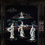 Комод в китайском стиле Chinese Black Chest of Drawers Нидерланды варинант исполнения - 2 | Loft Concept в Грозном