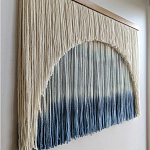 Панно дизайнерское из нитей Quiet Sea варинант исполнения - 2 | Loft Concept в Грозном