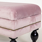Мягкая банкетка с зоной для хранения Casket Dusty Rose варинант исполнения - 4 | Loft Concept в Грозном