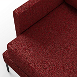 Мебельная ткань Шенилл бордовый цвет 138 см T4-23 варинант исполнения - 7 | Loft Concept в Грозном