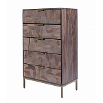 Высокая тумба с выдвижными ящиками Mosaic варинант исполнения - 2 | Loft Concept в Грозном