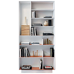 Дизайнерский стеллаж с вертикальными и горизонтальными полками Gio Ponti D.357.1 D.357.2 Rack варинант исполнения - 1 | Loft Concept в Грозном