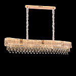 Люстра волнистой формы с каскадом из прозрачного хрусталя Constant Sparks варинант исполнения - 2 | Loft Concept в Грозном