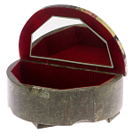 Шкатулка с зеркалом из натуральных камней Stone Casket варинант исполнения - 3 | Loft Concept в Грозном