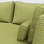 Мебельная ткань Шенилл светло-зеленый цвет 142 см T4-51 варинант исполнения - 12 | Loft Concept в Грозном