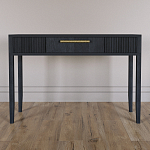 Элегантная Консоль Primo с выдвижным ящиком Черный дуб варинант исполнения - 1 | Loft Concept в Грозном