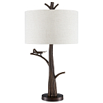 Настольная лампа с корпусом в виде ствола дерева с насекомым Twiglly варинант исполнения - 4 | Loft Concept в Грозном