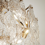 Люстра с декором из текстурированного стекла Textured Glass Chandelier 8 варинант исполнения - 4 | Loft Concept в Грозном