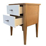 Тумба прикроватная с 2-мя ящиками Tasteful Furniture Light варинант исполнения - 2 | Loft Concept в Грозном