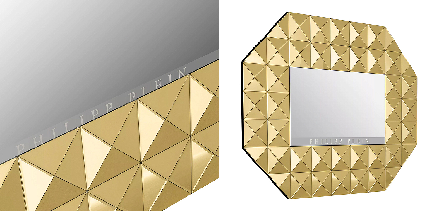Экран Philipp Plein GOLD STUD NFT L 43 дюйма Экран Philipp Plein GOLD STUD NFT L 43 дюйма - Loft-Concept в Грозном