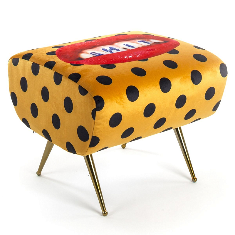 Оттоманка Seletti Pouf Shit Желтый Латунь Оттоманка Seletti Pouf Shit Желтый Латунь в Грозном | Loft Concept