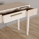 Элегантная Консоль Primo с выдвижным ящиком Светлый дуб варинант исполнения - 4 | Loft Concept в Грозном