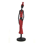 Фигурка негритянка из полистоуна African Casipea варинант исполнения - 1 | Loft Concept в Грозном