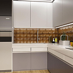 Гипсовая 3D панель с принтографией PM-38 варинант исполнения - 1 | Loft Concept в Грозном