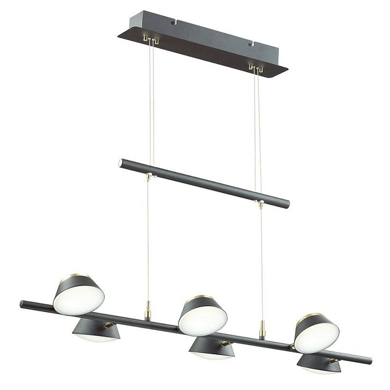 Люстра Solid Light Золотой Черный Люстра Solid Light Золотой Черный в Грозном | Loft Concept