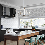  Люстра с прозрачными рифлеными цилиндрическими плафонами Kichler варинант исполнения - 26 | Loft Concept в Грозном