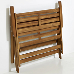 Деревянная садовая скамейка складная Gary Wood Bench варинант исполнения - 2 | Loft Concept в Грозном