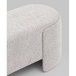 Банкетка Taks букле светло-серый варинант исполнения - 3 | Loft Concept в Грозном