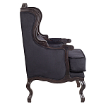 Кресло George Grand Armchair black velour варинант исполнения - 2 | Loft Concept в Грозном