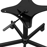 Стул с мягкой обивкой из велюра и подъемно-поворотным механизмом на колесиках Mason Green and Yellow варинант исполнения - 6 | Loft Concept в Грозном