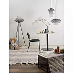 Торшер с трехъярусным плафоном из металлической сетки Metal Mesh Floor Lamp варинант исполнения - 1 | Loft Concept в Грозном